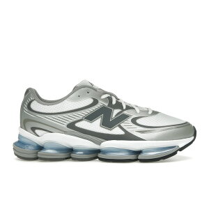 New Balance �j���[�o�����X �����Y �X�j�[�J�[ �yNew Balance Abzorb 2000 White Grey Blue�z �T�C�Y US_M_14 White/Silver Metallic/Castlerock
