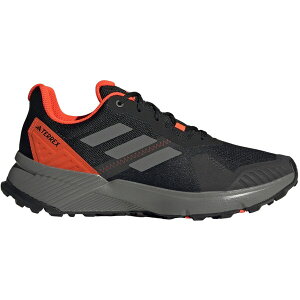 adidas �A�f�B�_�X �����Y �X�j�[�J�[ �yadidas Terrex Soulstride Trail Core Black Grey Solar Red�z �T�C�Y US_M_13 Core Black/Grey Four/Solar Red