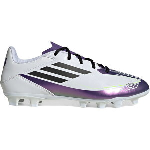adidas �A�f�B�_�X �����Y �X�j�[�J�[ �yadidas F50 Club FG/MG Messi Triunfo Estelar Pack�z �T�C�Y US_11(29.0cm) Cloud White/Core Black/Purple