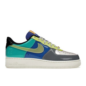 Nike �i�C�L �����Y �X�j�[�J�[ �yNike Air Force 1 Low SP Undefeated Multi-Patent Community�z �T�C�Y US_5.5(23.5cm) Smoke Grey/Topaz Gold-Multi-Color