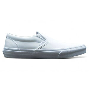 Vans �o���Y �����Y �X�j�[�J�[ �yVans Classic Slip-On Classic Tumble White�z �T�C�Y US_M_4 White