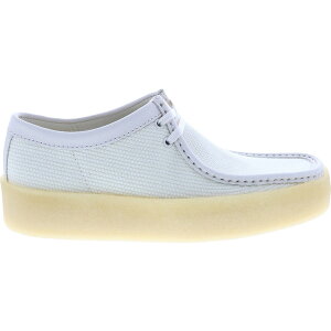 Clarks �N���[�N�X �����Y �X�j�[�J�[ �yClarks Originals Wallabee Cup Off White Textile�z �T�C�Y US_11.5(29.5cm) Off White