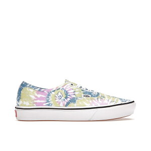 Vans �o���Y �����Y �X�j�[�J�[ �yVans ComfyCush Authentic Tie-Dye�z �T�C�Y US_8(26.0cm) Orchid/True White