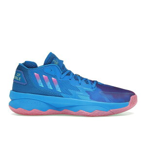 adidas �A�f�B�_�X �����Y �X�j�[�J�[ �yadidas Dame 8 Battle Of The Bubble�z �T�C�Y US_M_15 Blue/Pink/Purple