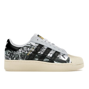 adidas �A�f�B�_�X �����Y �X�j�[�J�[ �yadidas Superstar XLG Nanzuka Star Wars R2-D2 And C-3PO�z �T�C�Y US_9(27.0cm) Cloud White/Core Black/Gold Metallic