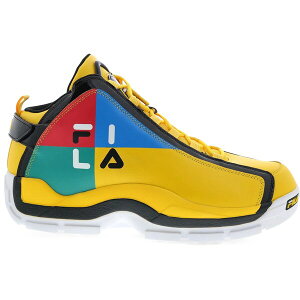 Fila �t�B�� �����Y �X�j�[�J�[ �yFila Grant Hill 2 Festival Carnival�z �T�C�Y US_8.5(26.5cm) Frsa Yellow/Black-Blue