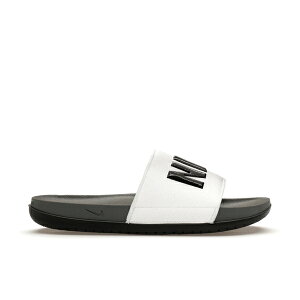 Nike �i�C�L �����Y �X�j�[�J�[ �yNike Offcourt Slide Dark Grey Black�z �T�C�Y US_6(24.0cm) Dark Grey/Black/White