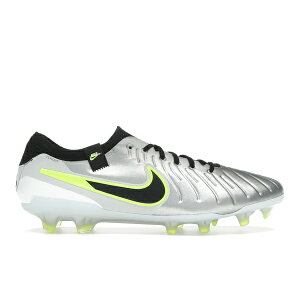 Nike �i�C�L �����Y �X�j�[�J�[ �yNike Tiempo Legend 10 Elite FG Metallic Silver Volt Black�z �T�C�Y US_9(27.0cm) Metallic Silver/Volt/Black