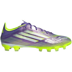 adidas �A�f�B�_�X �����Y �X�j�[�J�[ �yadidas F50 Pro MG Purple Rush Cloud White Lucid Lemon�z �T�C�Y US_9.5(27.5cm) Purple Rush/Cloud White/Lucid Lemon