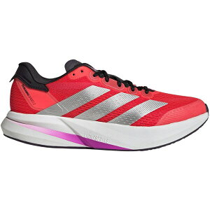 adidas �A�f�B�_�X �����Y �X�j�[�J�[ �yadidas Duramo Speed 2 Lucid Red Silver�z �T�C�Y US_7.5(25.5cm) Lucid Red/Silver Metallic/Aurora Black