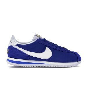 Nike �i�C�L �����Y �X�j�[�J�[ �yNike Cortez Basic Nylon Long Beach�z �T�C�Y US_10.5(28.5cm) Old Royal/White-Metallic Gold