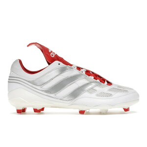 adidas �A�f�B�_�X �����Y �X�j�[�J�[ �yadidas Predator Precision FG 25 Year Pack David Beckham�z �T�C�Y US_8.5(26.5cm) Footwear White/Silver Metallic/Predator Red