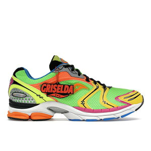 Saucony �T�b�J�j�[ �����Y �X�j�[�J�[ �ySaucony ProGrid Triumph 4 Westside Gunn Super Flygod�z �T�C�Y US_7.5(25.5cm) Neon/Multi