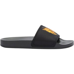 Palm Angels �p�[���E�G���W�F���X �����Y �X�j�[�J�[ �yPalm Angels Monogram Pool Sliders Black�z �T�C�Y US_10(28.0cm) Black