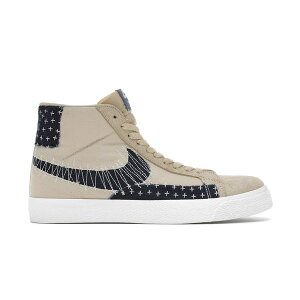 Nike iCL Y Xj[J[ yNike SB Zoom Blazer Mid Sashiko Sesamez TCY US_11(29.0cm) Sesame/Mystic Navy-Sail-Gum Light Brown