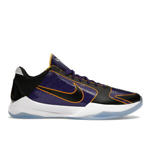 Nike �i�C�L �����Y �X�j�[�J�[ �yNike Kobe 5 Protro Lakers�z �T�C�Y US_9(27.0cm) Court Purple/University Gold-Black-White