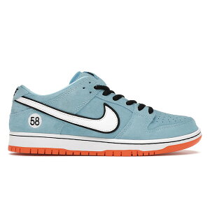 Nike �i�C�L �����Y �X�j�[�J�[ �yNike SB Dunk Low Club 58 Gulf�z �T�C�Y US_5(23.0cm) Blue Chill/Safety Orange-Black-White