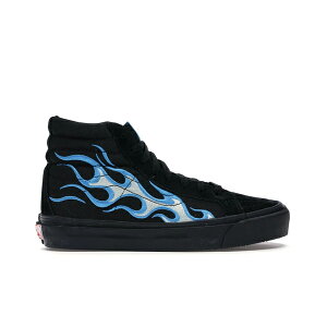 Vans oY Y Xj[J[ yVans Sk8-Hi WTAPS Blue Flamez TCY US_12(30.0cm) Blue Flame