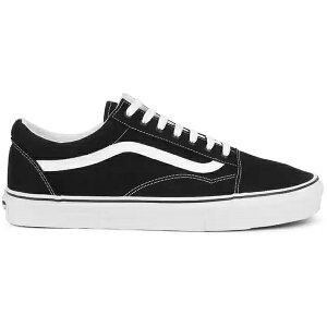 Vans �o���Y �����Y �X�j�[�J�[ �yVans Old Skool Black White (White Heel Tab)�z �T�C�Y US_8(26.0cm) Black/White