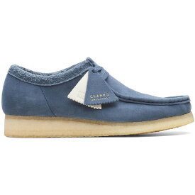 Clarks クラークス メンズ スニーカー 【Clarks Originals Wallabee】 サイズ US_7(25.0cm) Blue Suede