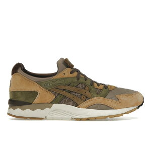 ASICS �A�V�b�N�X �����Y �X�j�[�J�[ �yASICS Gel-Lyte V SBTG Kicks Lab Phys Ed�z �T�C�Y US_7(25.0cm) Sand/Green-Brown