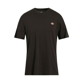 【送料無料】 ディッキーズ メンズ Tシャツ トップス T-shirts Dark brown