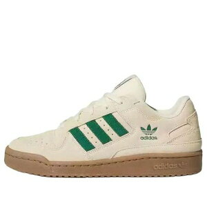 adidas AfB_X Y Xj[J[ yadidas Forum Low CL 'Warm Vanilla Dark Green Ivory' JR3173z TCY US_8(26.0cm)