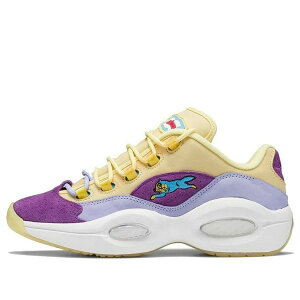 Reebok [{bN Y Xj[J[ yReebok BBC Ice Cream x Question Low 'Yellow Lilac Glow' G55351z TCY US_M_4.5