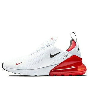 Nike �i�C�L �����Y �X�j�[�J�[ �yNike Air Max 270 White Black 'University Red' BV2523-100�z �T�C�Y US_8.5(26.5cm)