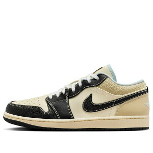 Air Jordan �W���[�_�� �����Y �X�j�[�J�[ �yAir Jordan 1 Low SE 'Coconut Milk Black Muslin' HQ3437-101�z �T�C�Y US_8(26.0cm)