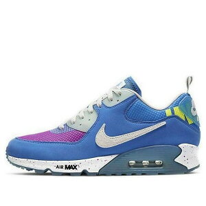 Nike �i�C�L �����Y �X�j�[�J�[ �yNike x Undefeated Air Max 90 'Pacific Blue' CQ2289-400�z �T�C�Y US_8(26.0cm)