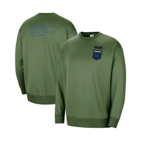 ナイキ レディース パーカー・スウェットシャツ アウター Women's Olive Kentucky Wildcats Military-Inspired Collection All-Time Performance Crew Pullover Sweatshirt Olive