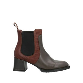 【送料無料】 ル ボエミアン レディース ブーツ シューズ Ankle boots Dark brown