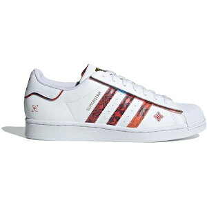 adidas AfB_X Y Xj[J[ yadidas Superstar Lunar New Year White Redz TCY US_8(26.0cm) Cloud White/Cloud White/Gold Metallic