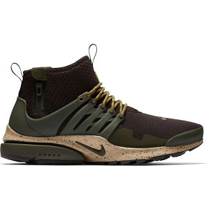 Nike �i�C�L �����Y �X�j�[�J�[ �yNike Air Presto Mid Utility Velvet Brown�z �T�C�Y US_M_13 Velvet Brown/Cargo Khaki-Mushroom