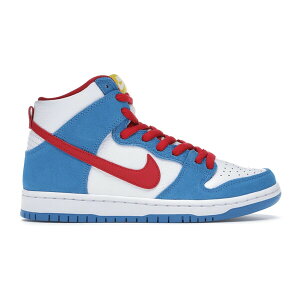 Nike �i�C�L �����Y �X�j�[�J�[ �yNike SB Dunk High Doraemon�z �T�C�Y US_10(28.0cm) Light Photo Blue/Light Photo Blue-Speed Yellow-University Red