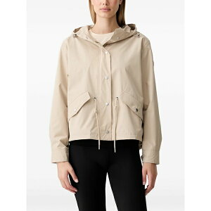 �_�i �L������ �j���[���[�N ���f�B�[�X �W���P�b�g���u���]�� �A�E�^�[ Hooded drawstring jacket Neutrals