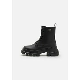 トミーヒルフィガー レディース ブーツ シューズ CHUNKY BOOT - Platform ankle boots - black