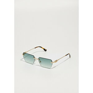 fB[XNGA[h Y TOXEACEFA ANZT[ UNISEX - Sunglasses - gold-coloured/green