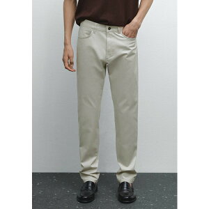 }bV hDbeB Y T_ V[Y TEXTURED - Slim fit jeans - light grey