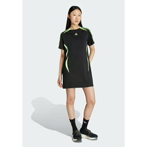 AfB_XIWiX fB[X s[X gbvX TEAMGEIST - Jumper dress - black signal green
