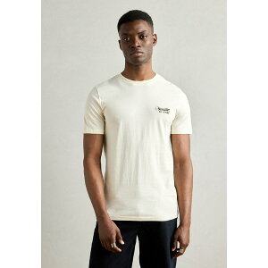 h[o[O Y T_ V[Y EMBROIDERY TEE - Print T-shirt - faded stone