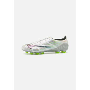 ~Ym Y u[c V[Y MIZUNO  II PRO - Moulded stud football boots - white/silver iridiscent/black