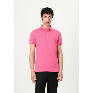 g~[ qtBK[ Y T_ V[Y TIPPED SLIM FIT SEASONAL - Polo shirt - pink alert