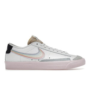 Nike �i�C�L �����Y �X�j�[�J�[ �yNike Blazer Low 77 Be True (2021)�z �T�C�Y US_10(28.0cm) White/Multi-Color-Laser Fuchsia