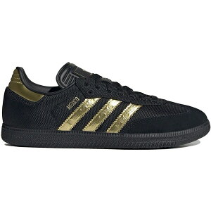adidas AfB_X Y Xj[J[ yadidas Samba OG Mexico Black Gold Metallicz TCY US_12(30.0cm) Core Black/Gold Metallic