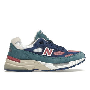 New Balance �j���[�o�����X �����Y �X�j�[�J�[ �yNew Balance 992 Blue Teal Rose�z �T�C�Y US_9(27.0cm) Blue/Teal-Rose