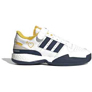 adidas AfB_X Y Xj[J[ yadidas Forum Boost Low Human Madez TCY US_10.5(28.5cm) Footwear White/Hazy Yellow/Collegiate Navy