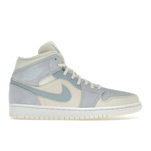 Jordan �W���[�_�� �����Y �X�j�[�J�[ �yJordan 1 Mid Mixed Textures Blue�z �T�C�Y US_8.5(26.5cm) Sail/Blue