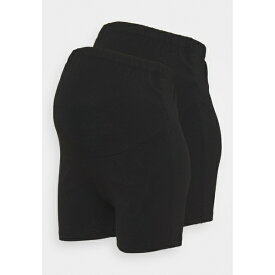 アンナ フィールド ママ レディース カジュアルパンツ ボトムス 2 PACK - Leggings - Trousers - black / black